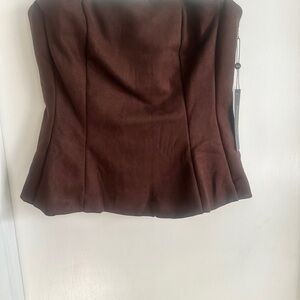 Elegant Brown Women's Skirt